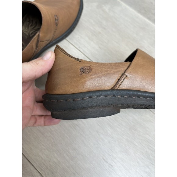 Born Womens Teena Street Slip On Loafers Low Heel Shoes Comfort 8 Eu 39 - Picture 12 of 12